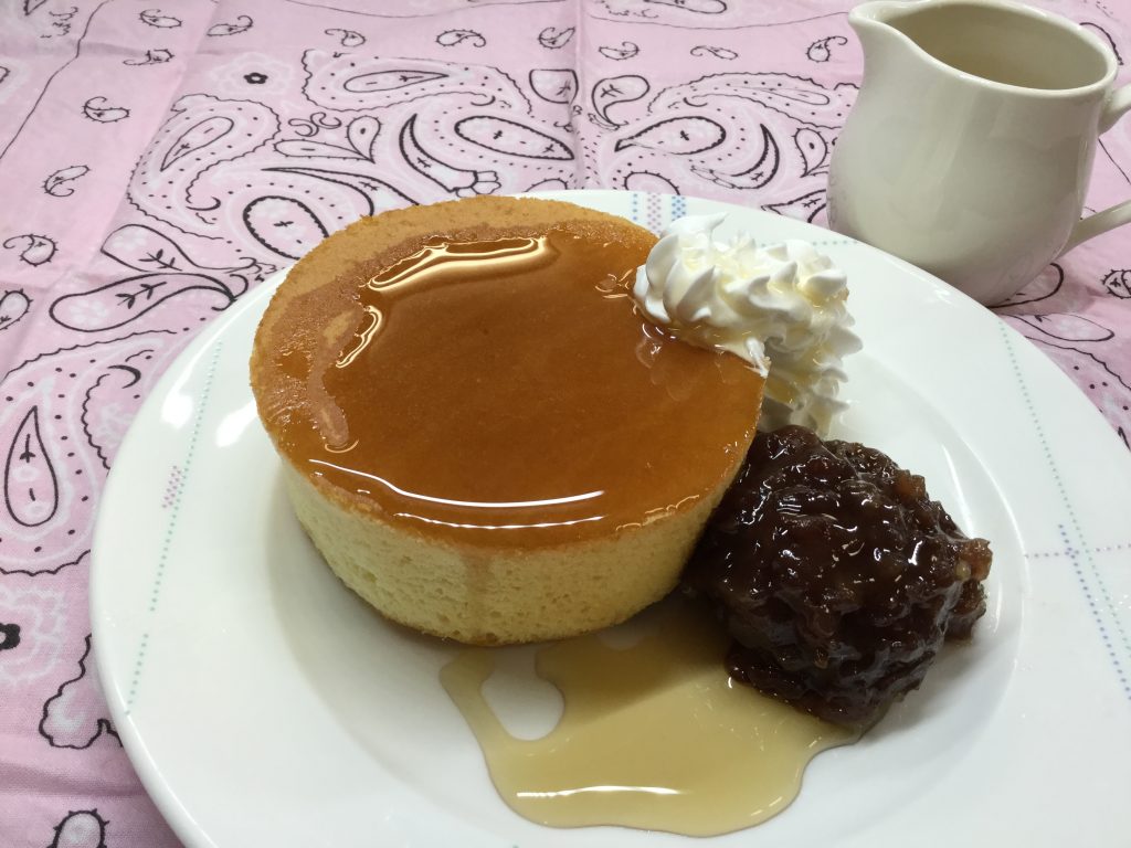 スフレパンケーキセット（コーヒー又は紅茶付）