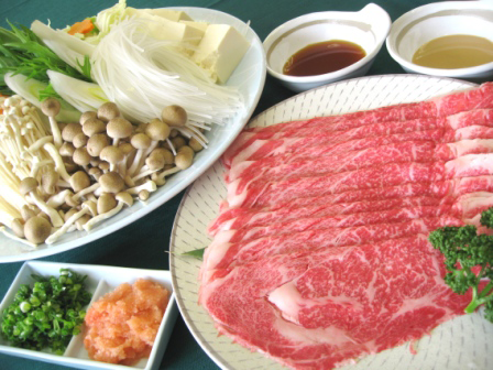 牛しゃぶしゃぶセット