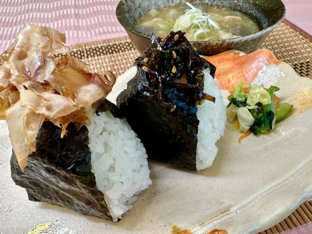 北総豚の豚汁とおにぎり