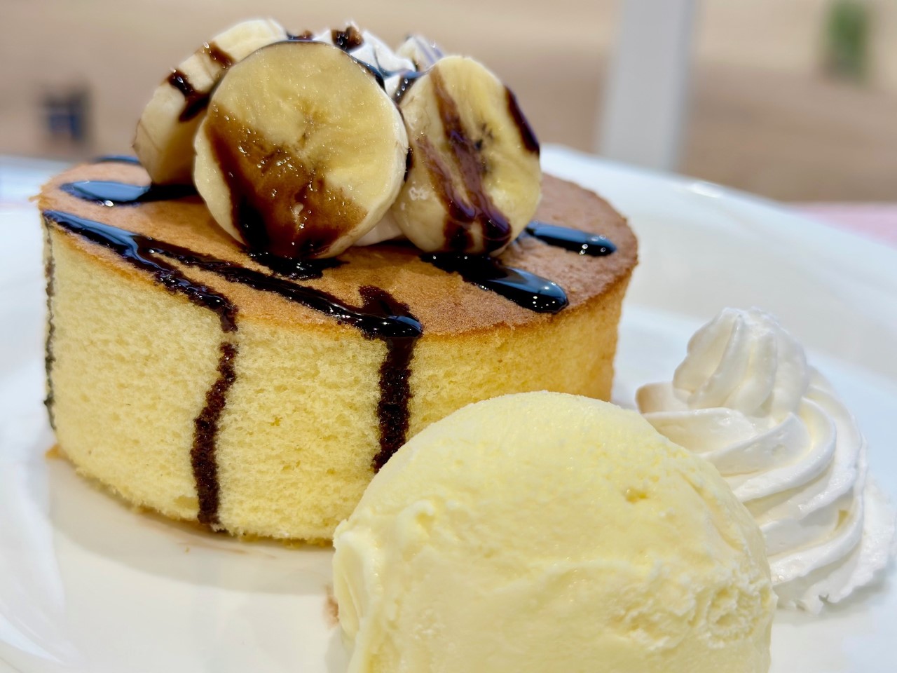 スフレパンケーキ