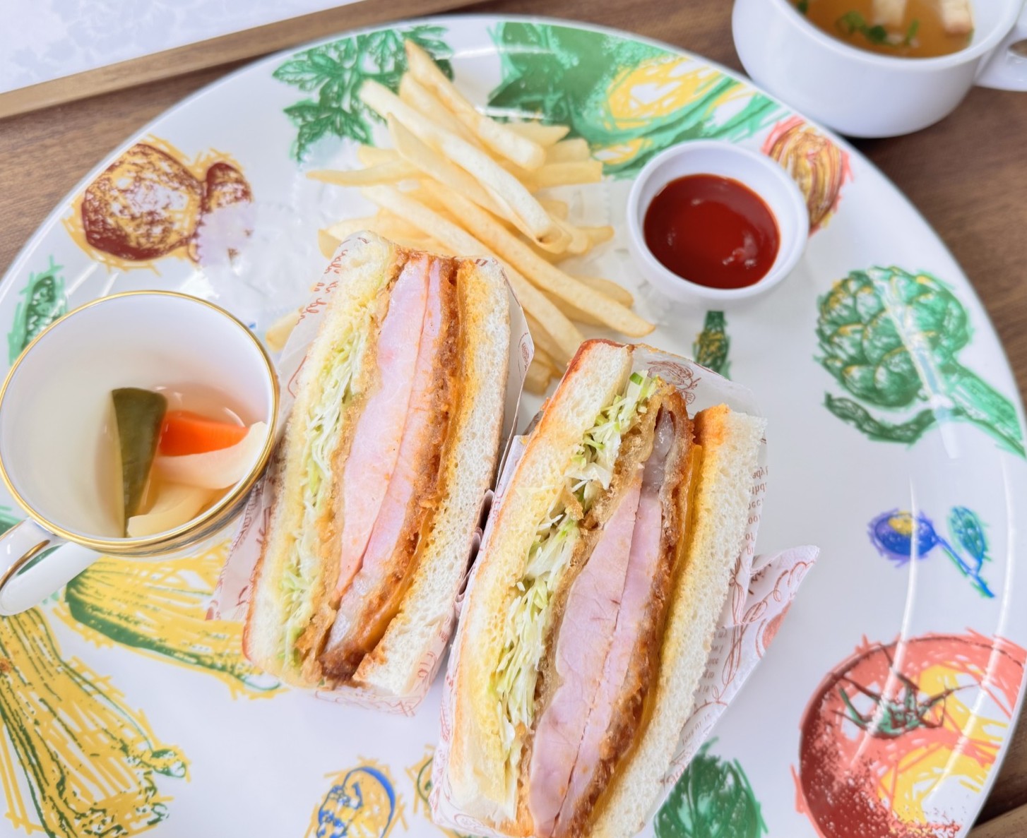 ハムカツサンド