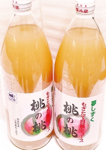 桃の桃ジュース