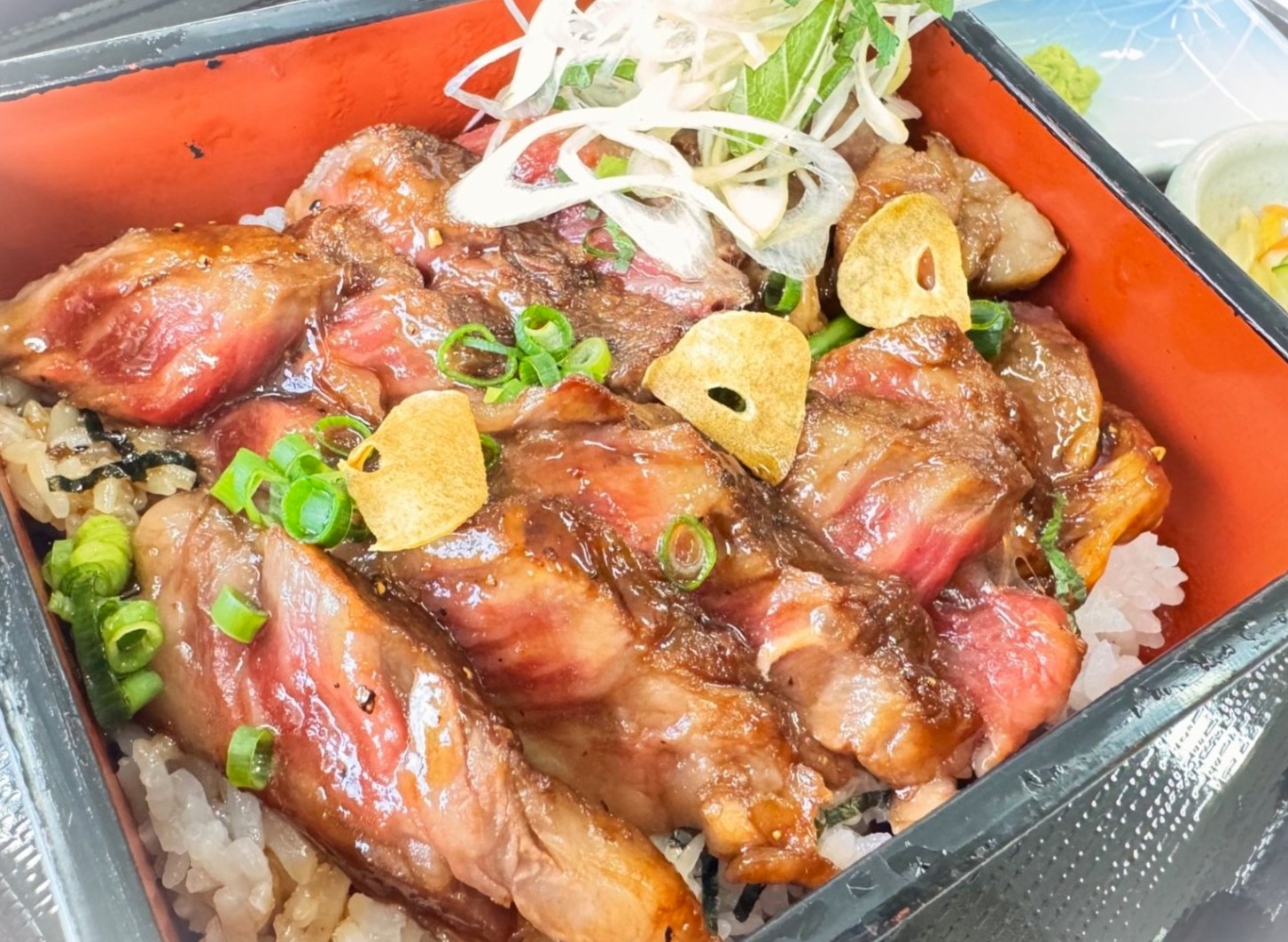 【土日限定】ステーキ重