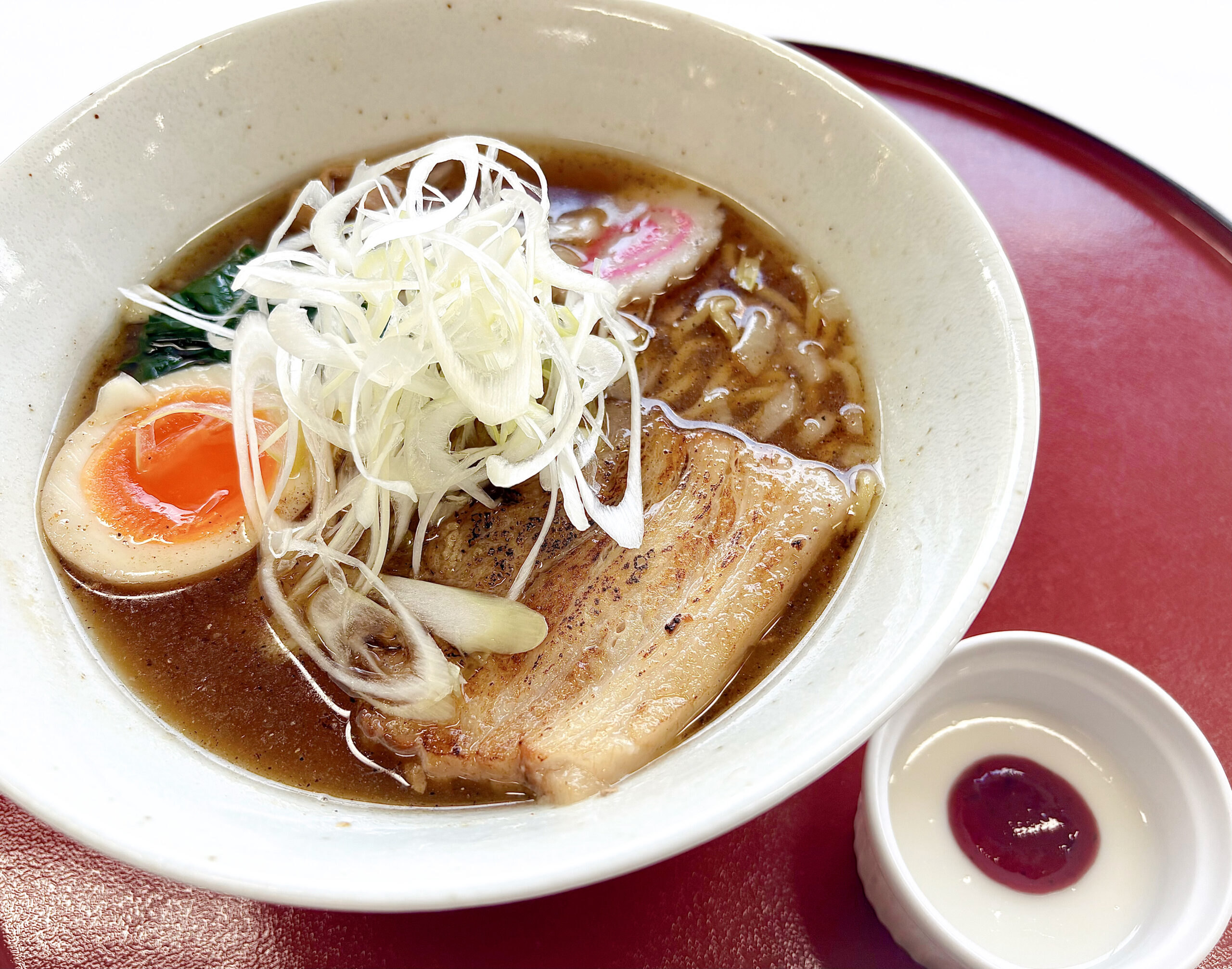 醤油ラーメン(半炒飯付)