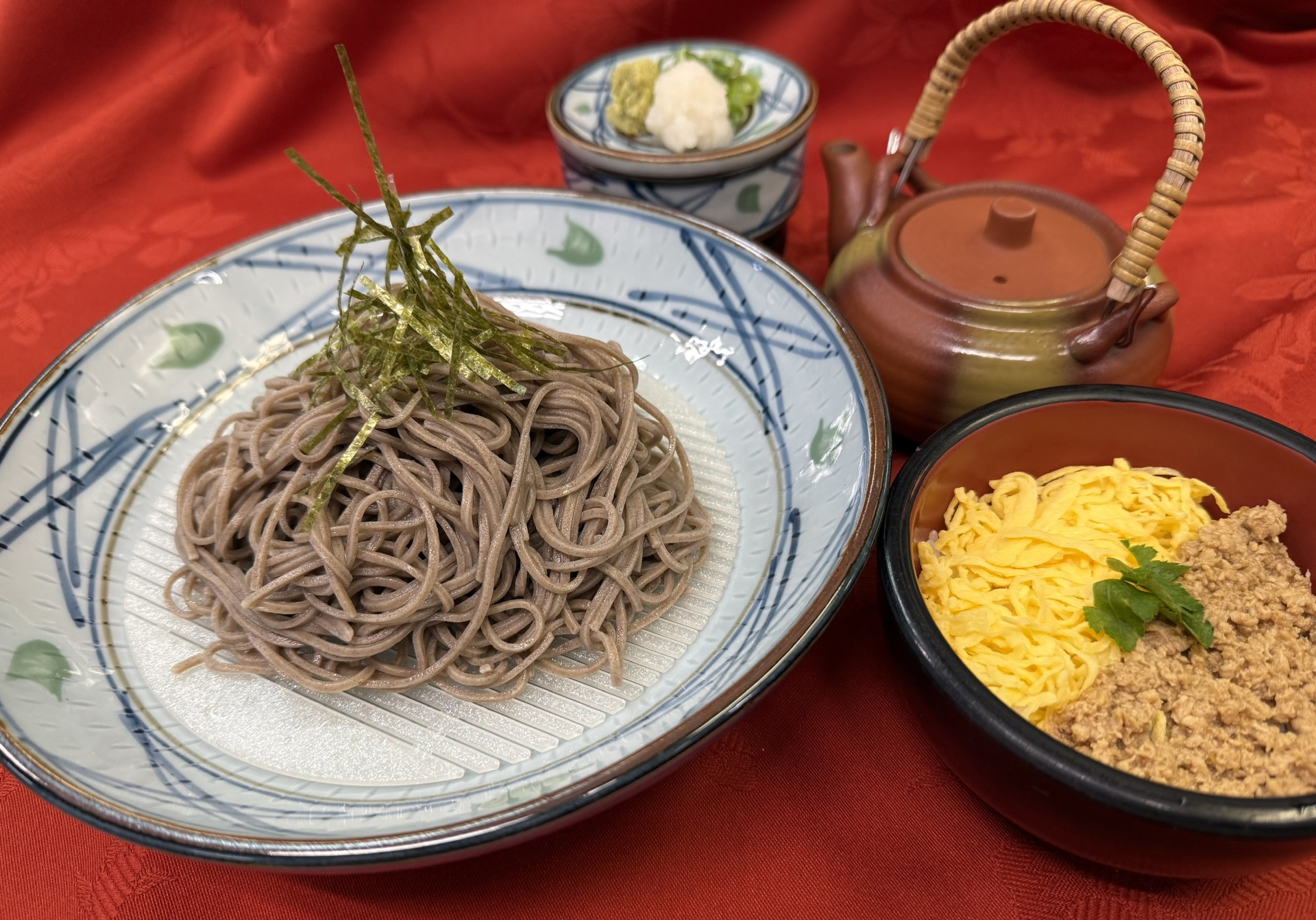 ざる蕎麦定食