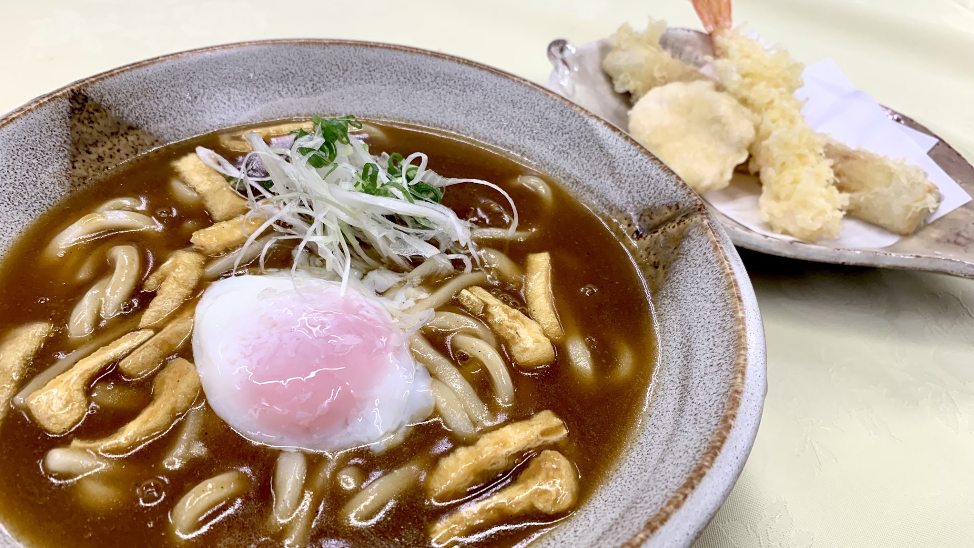 天ぷらカレーうどんセット