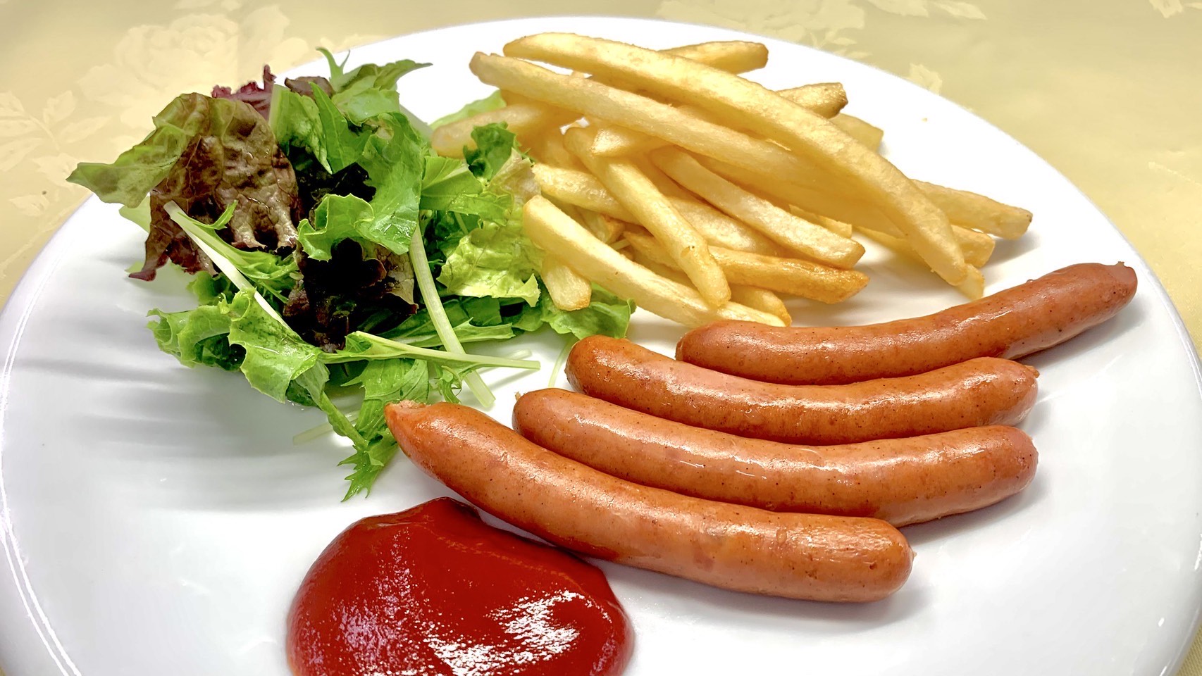 チョリソーとフライドポテト盛り