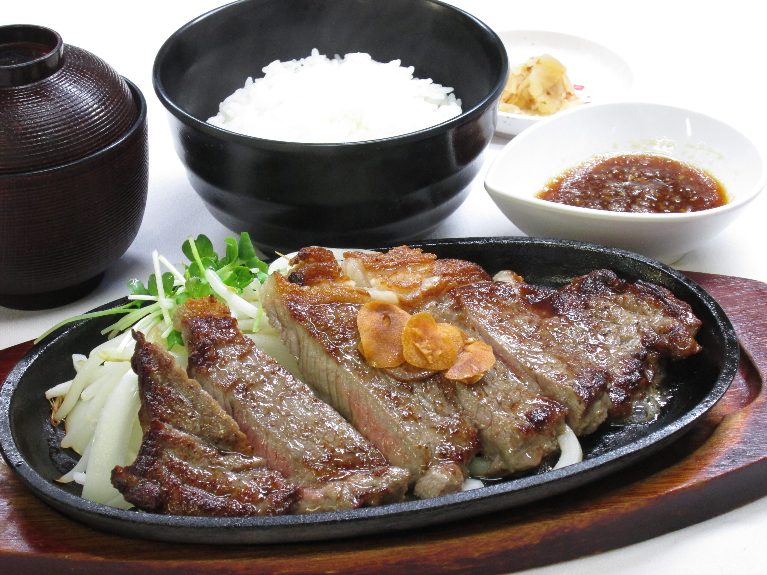 サーロインステーキ和風ソース