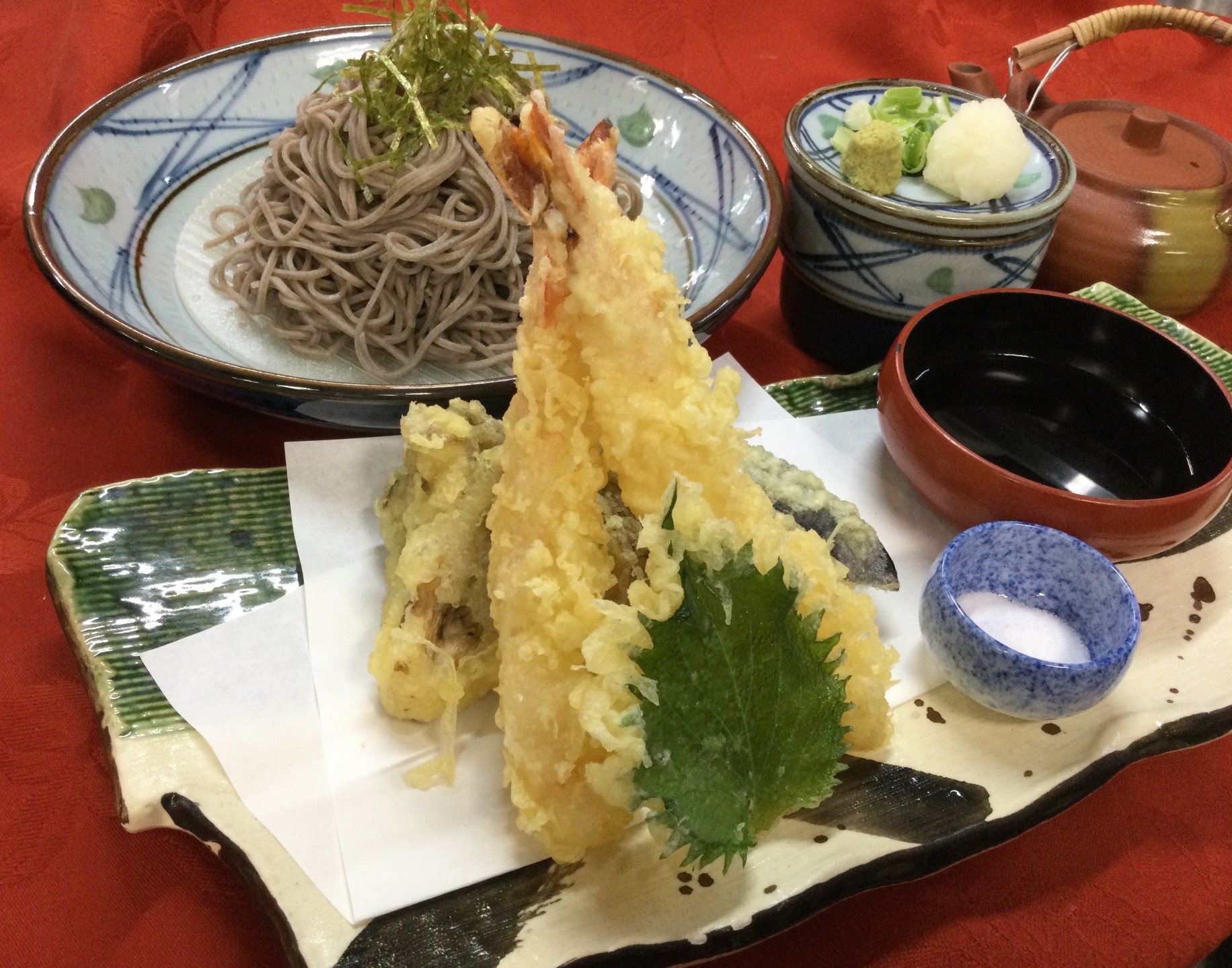 天ざる蕎麦