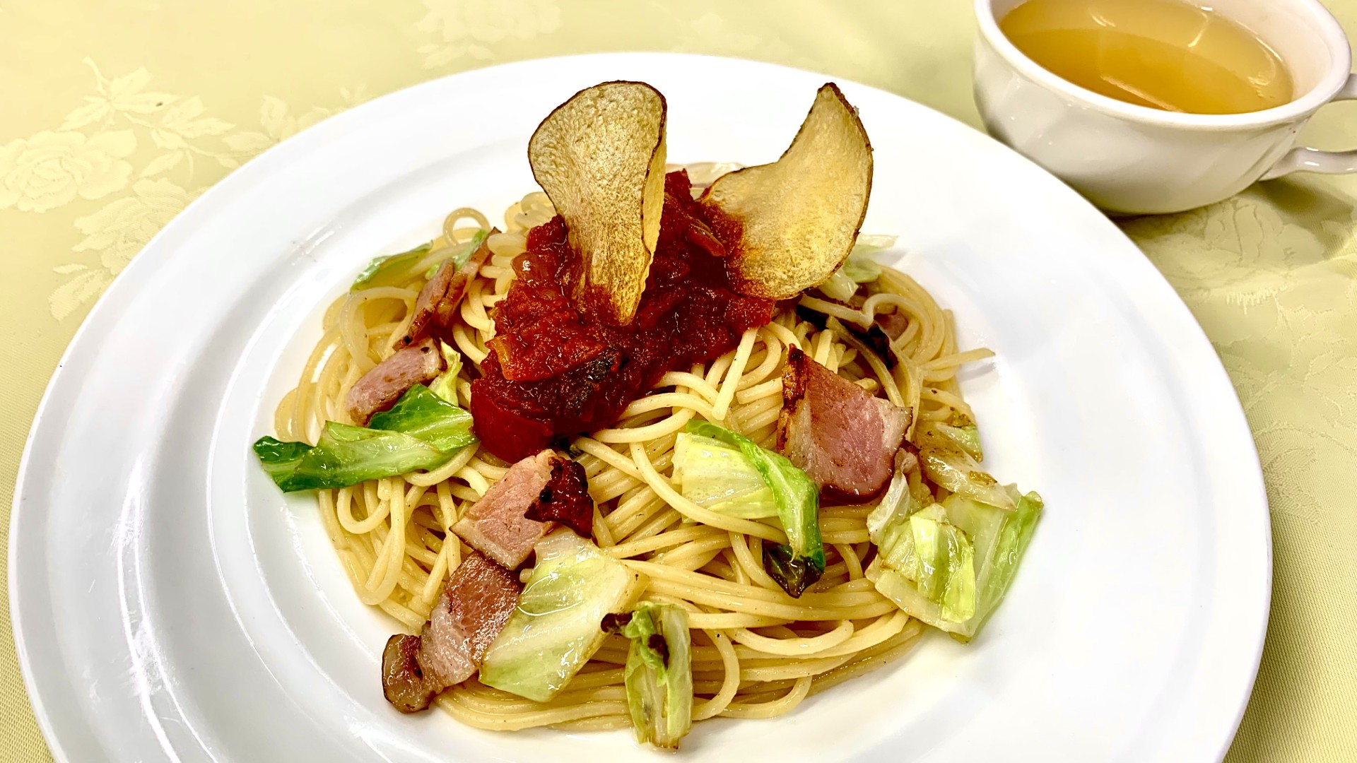 パスタランチ(ペペロンチーノ)