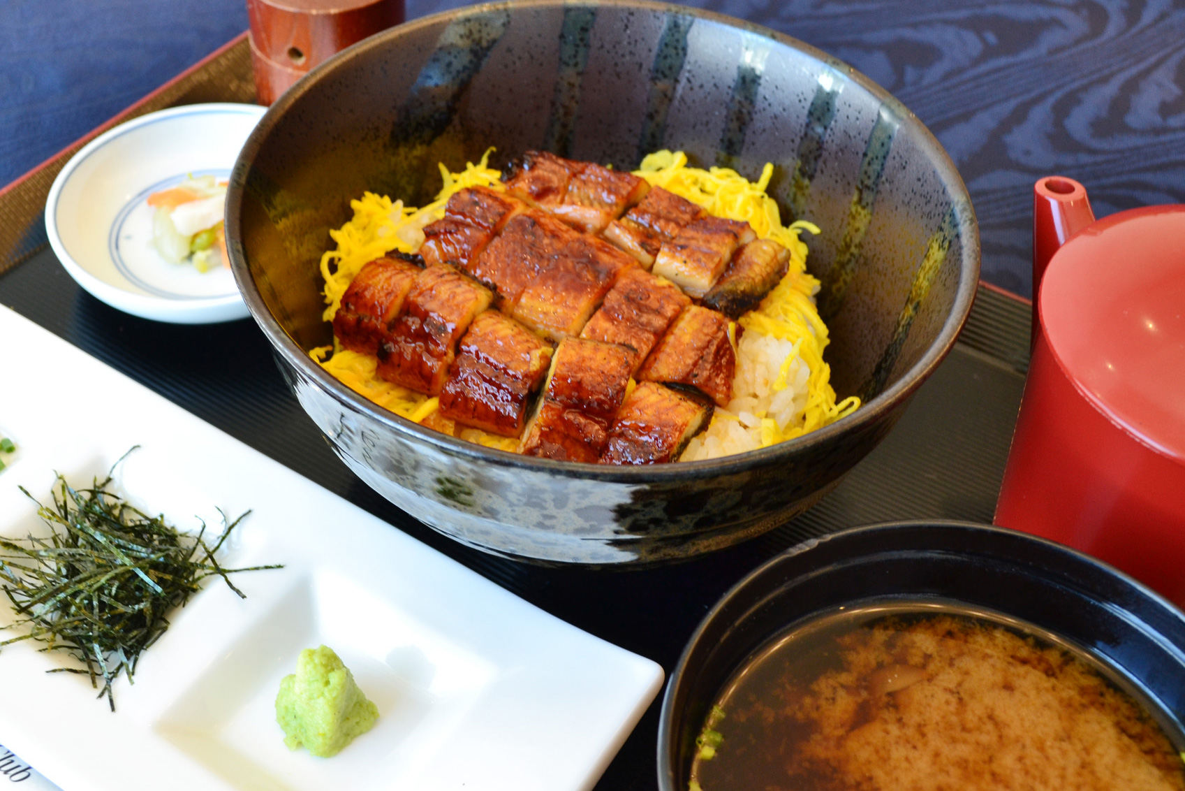 鰻のひつまぶし定食