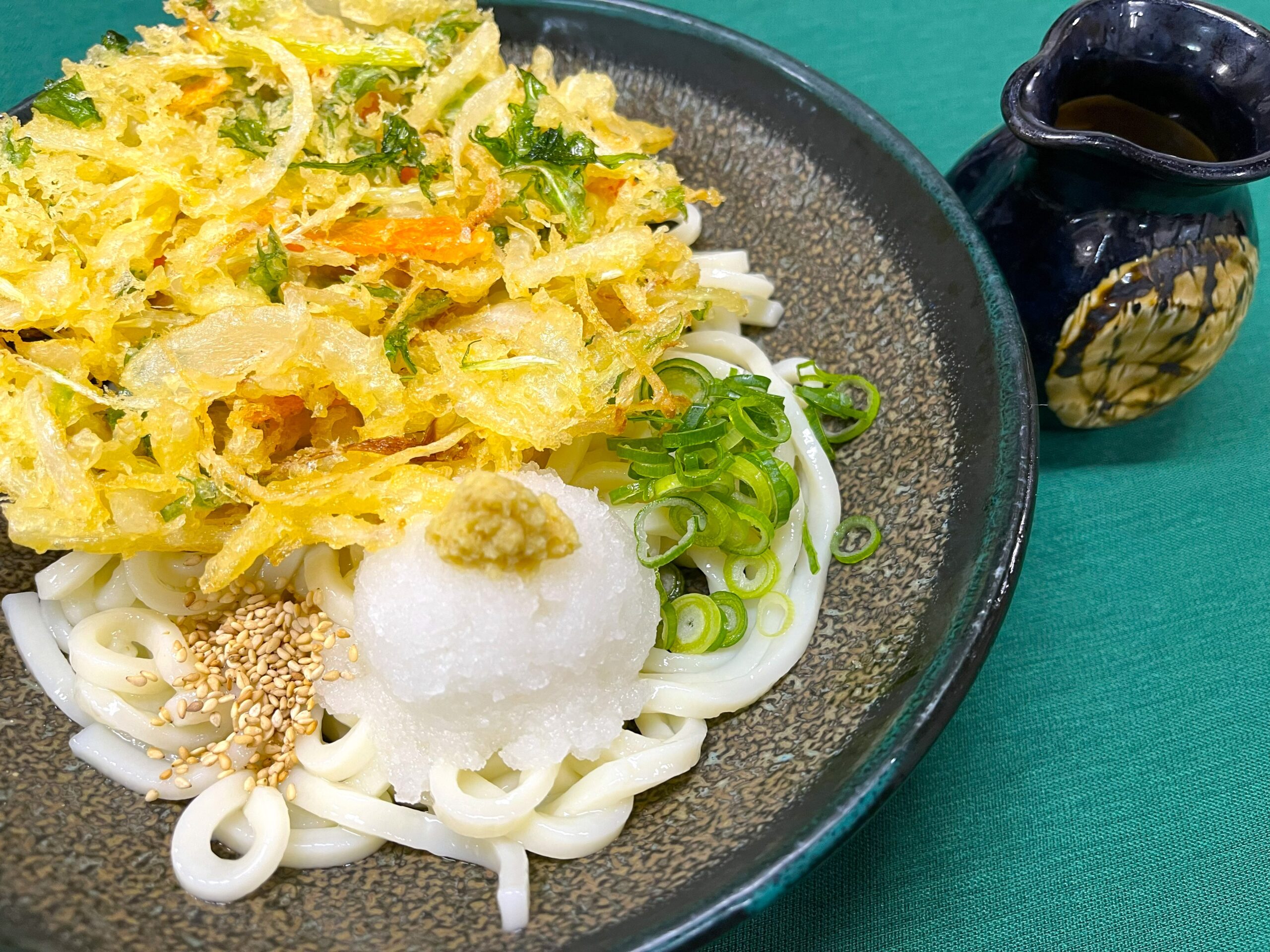かき揚げおろしうどん