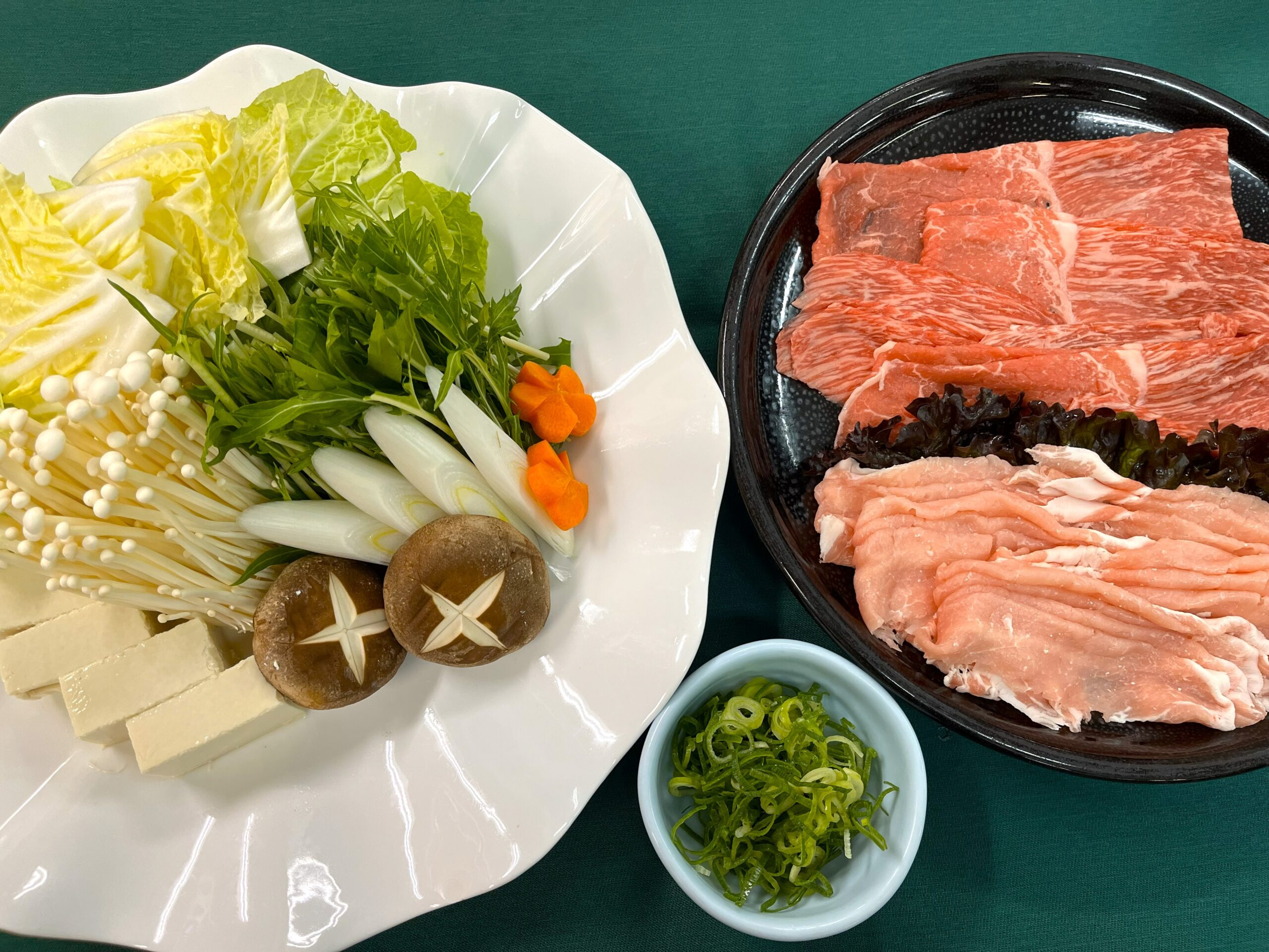 牛豚しゃぶしゃぶセット