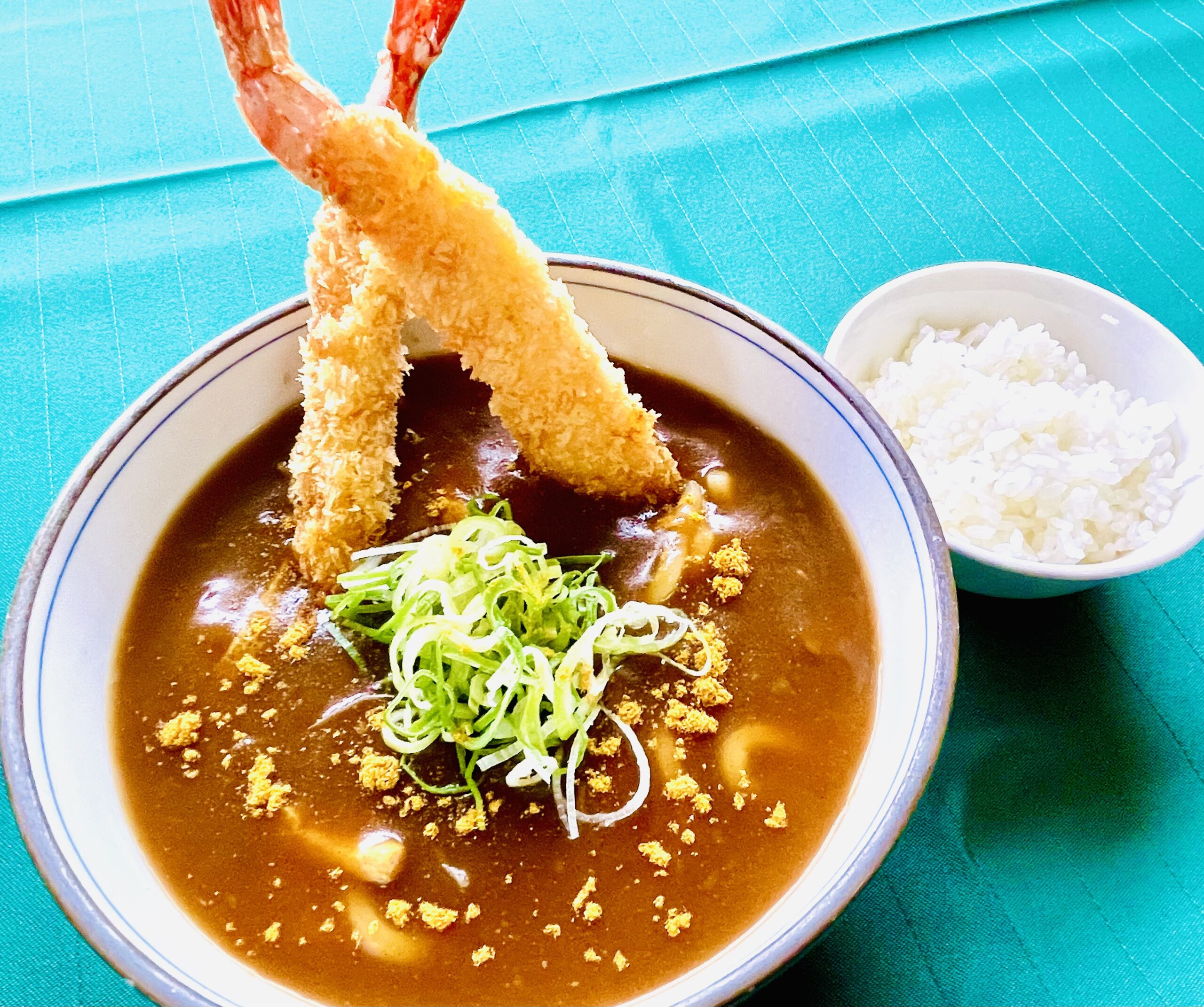 海老カレーうどん