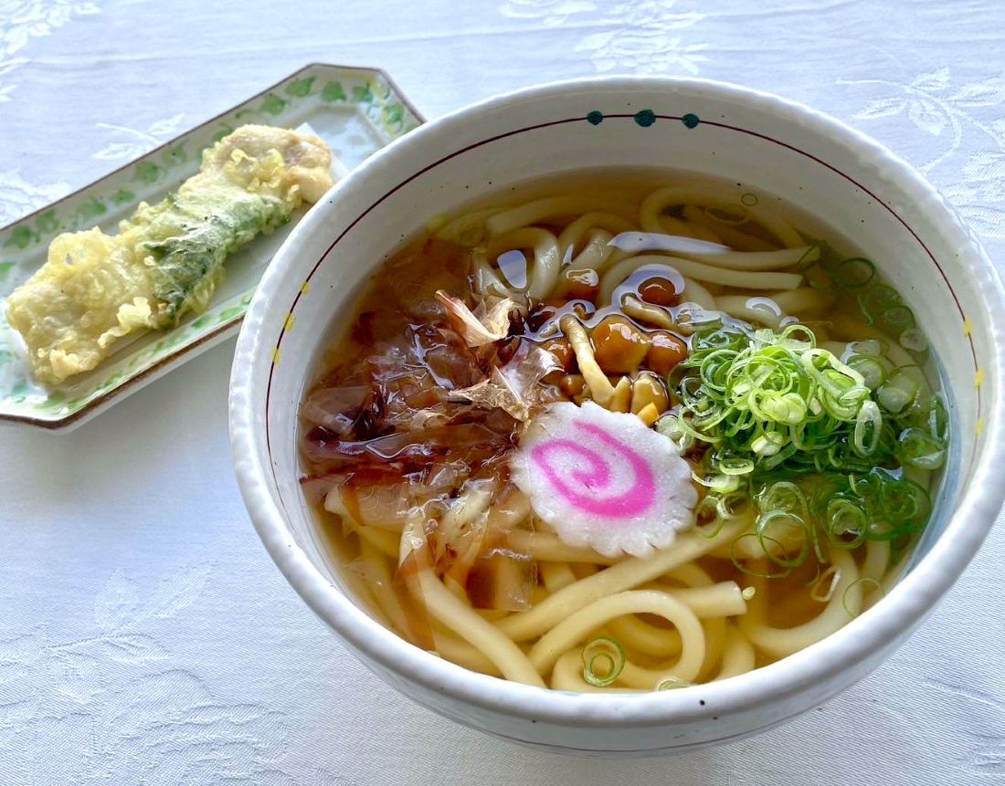 鶏天うどん