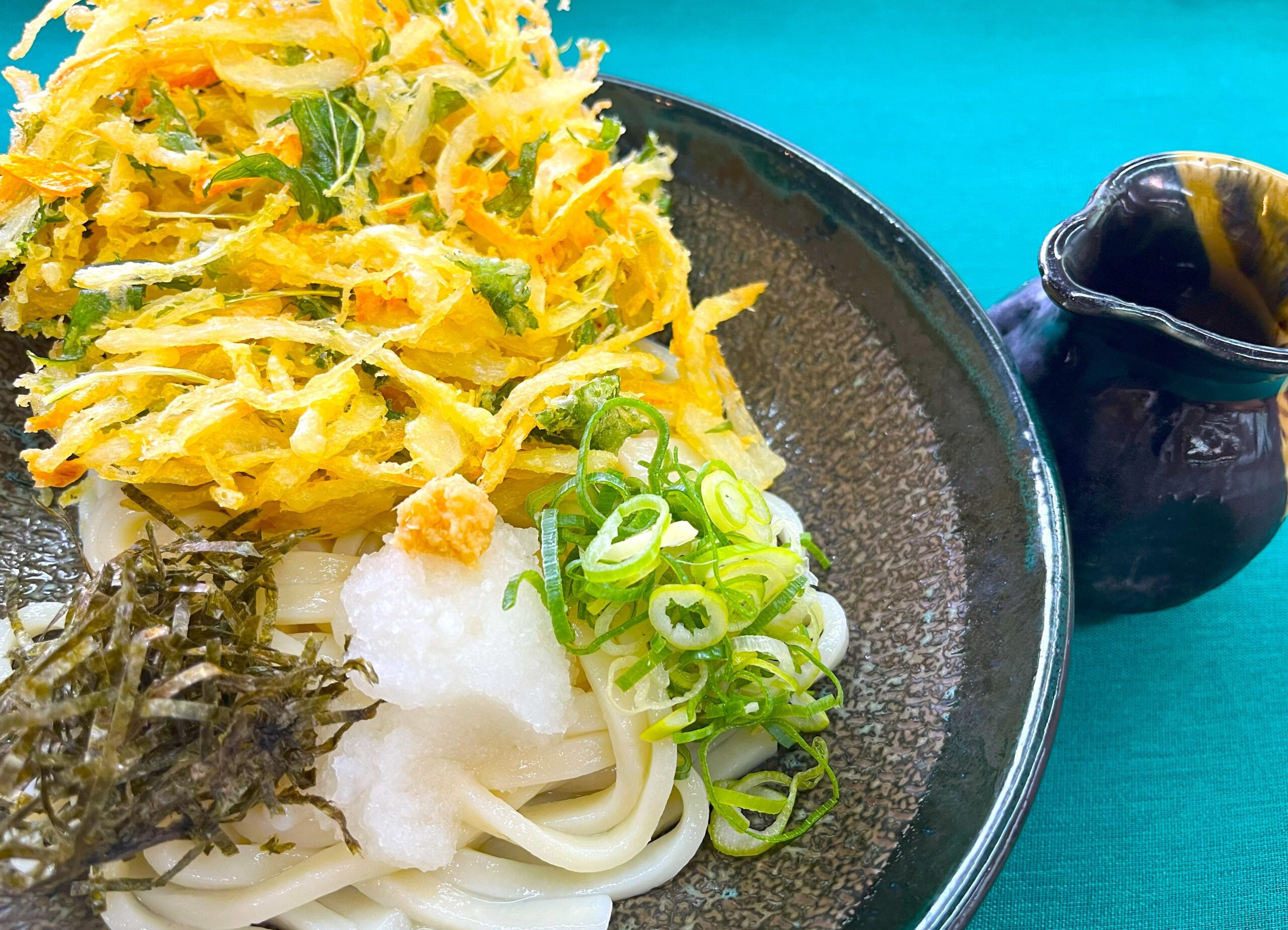 かき揚げおろしうどん