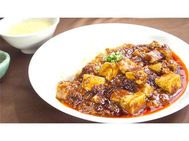 麻婆あんかけごはん