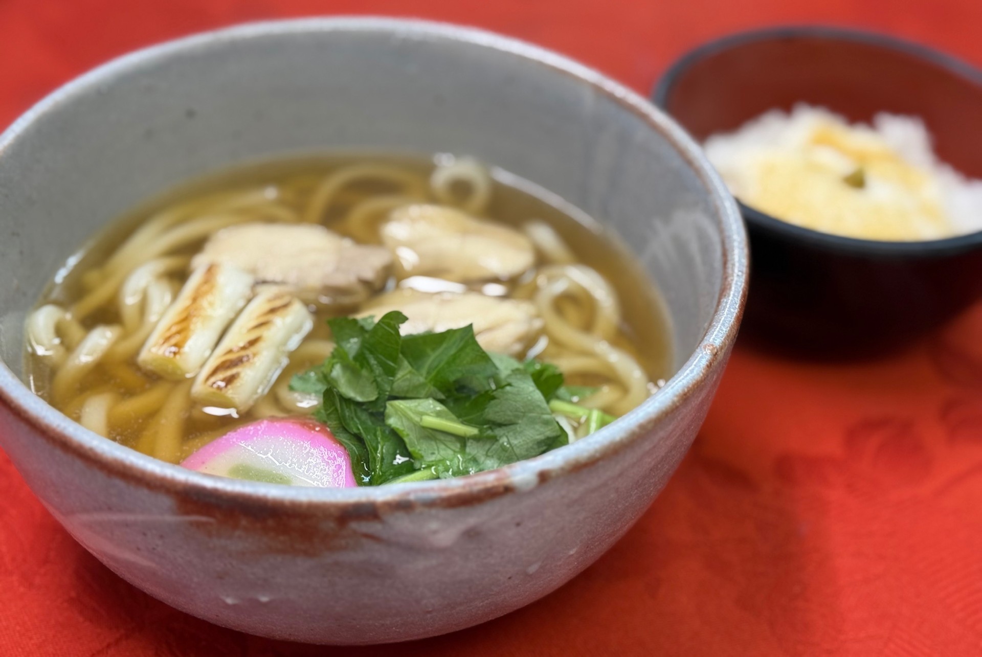 鶏南蛮うどん&ミニとろろ飯