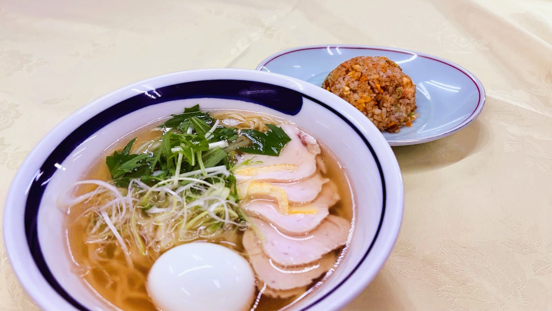 塩ラーメン&チャーハン